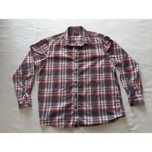 UNTUCKit Mens‎ Long Sleeve Button Front Shirt Size 2XL